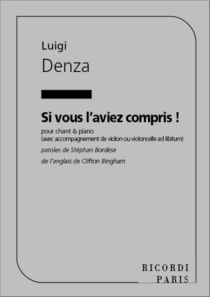 Si Vous l'Aviez Compris